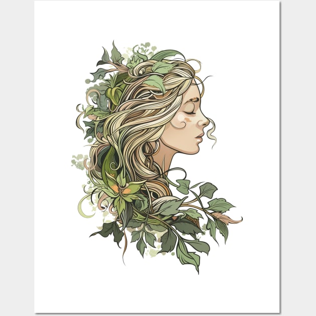 Dryad Wall Art by feafox92